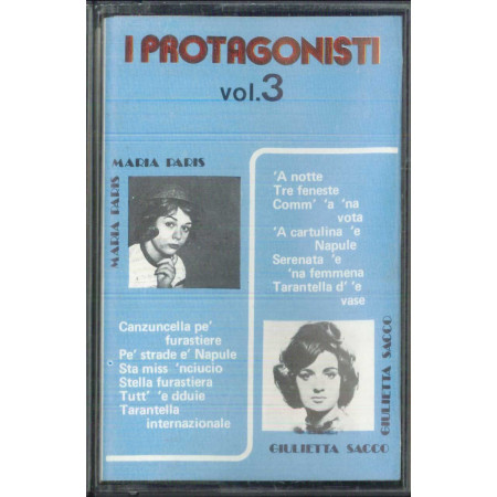 Giulietta Sacco, Maria Paris ‎MC7 I Protagonisti Vol 3 / VIS 9062 Nuova