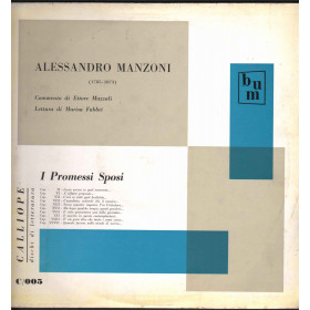 Mazzali Fabbri Lp Manzoni I Promessi Sposi Calliope Dischi Di Letteratura Nuovo