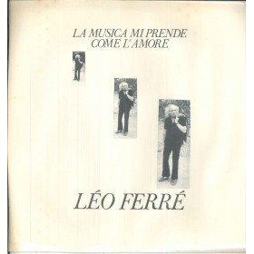 Leo Ferre Lp Vinile La Musica Mi Prende Come L'Amore / Love LVL 20001 Sigillato