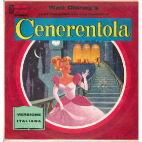 Cenerentola Lp Vinile La Storia Completa E Le Canzoni Italiana Disneyland ‎Nuovo