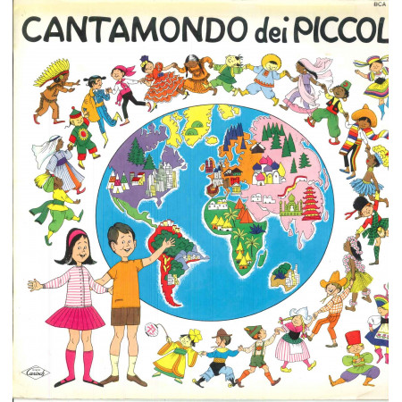 AA.VV. Lp Vinile Cantamondo dei Piccoli / Dischi Carisch BCA 7001 Nuovo