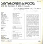 AA.VV. Lp Vinile Cantamondo dei Piccoli / Dischi Carisch BCA 7001 Nuovo