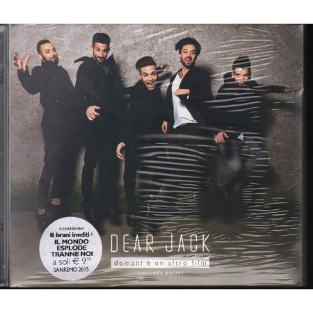 Dear Jack ‎CD Domani E Un Altro Film Seconda Parte Baraonda BRD150001 Sigillato
