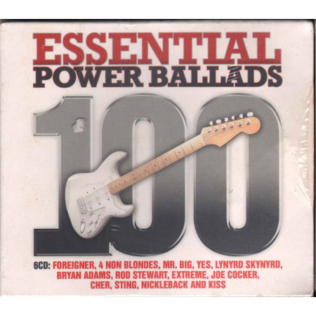 AA.VV. Box 6 CD 100 Essential Power Ballads / Universal 5330512 Sigillato