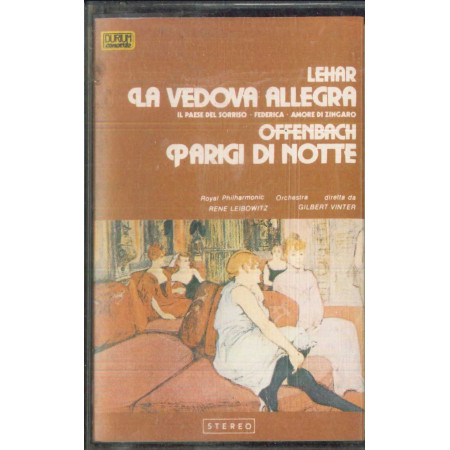 Offenbach, Lehar MC7 Parigi Di Notte - La Vedova Allegra / DCK 4803 Sigillata