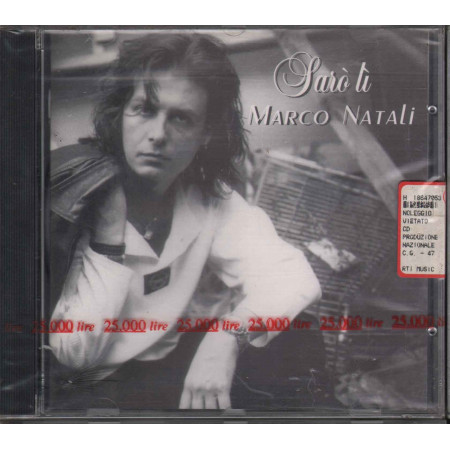 Marco Natali ‎CD Saro' Li' / Anteros RTI Music NR20592 Sigillato