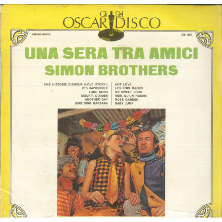 Simon Brothers Lp Vinile Una Serata Tra Amici / Gli Oscar Del Disco Sigillato