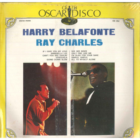 Harry Belafonte / Ray Charles Lp Vinile Omonimo Same / Oscar Del Disco Sigillato