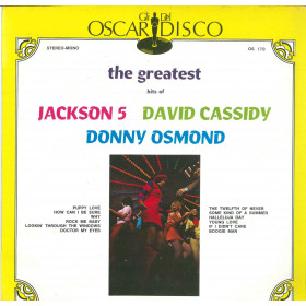 Jackson 5 / David Cassidy / Donny Osmond  Lp The Greatest Hits Of / Cover Nuovo