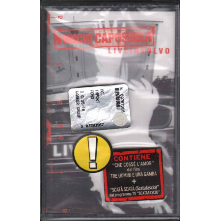 Vinicio Capossela ‎MC7 Live In Volvo / CGD East West  3984 22454-4 Sigillata