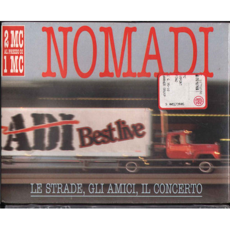 Nomadi 2 MC7 Le Strade Gli Amici Il Concerto / CGD 3984 20119-4 Sigillata