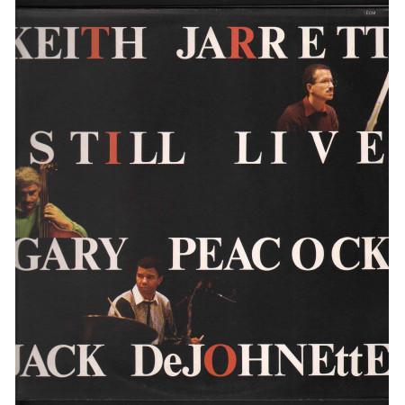 Keith Jarrett Trio 2 Lp Vinile Still Live / ECM Records ‎ECM 1360/61