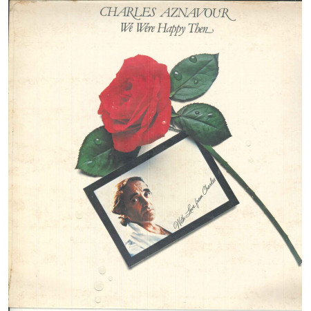 Charles Aznavour Lp Vinile We Were Happy Then / OUT ST 25036 Sigillato