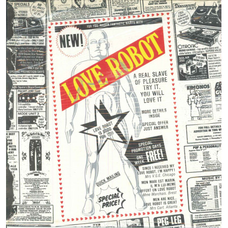 Love Robot Lp Vinile Love Robot (Omonimo Same) OUT ST 25010 Sigillato