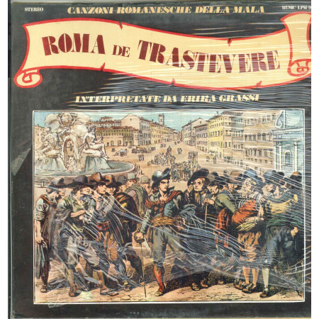 Erika Grassi ‎Lp Vinile Roma De Trastevere / Saar Music LPM 2005 Sigillato