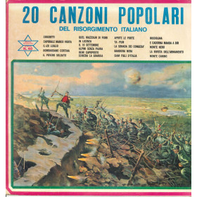 20 Canti Popolari Del Risorgimento Italiano Lp Dischi Fonola Niagara Nuovo