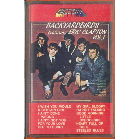 Backyardbirds Featuring Eric Clapton MC7 Vol 1 / Ricordi ‎– ORK 78718 Sigillata