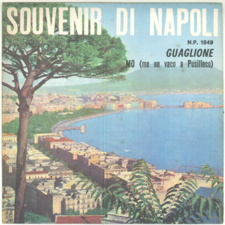 Mauri ‎Vinile 45 giri 7" Guaglione / Mo (Me Ne Vaco A Posilleco) Nuovo