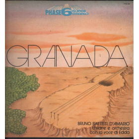 Bruno Battisti D'Amario Chitarre Orchestra Con La Voce Di Edda Lp Granada Nuovo