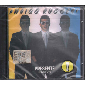 Enrico Ruggeri ‎CD Presente - Studio / Live - CGD ‎9031 70585-2 Sigillato