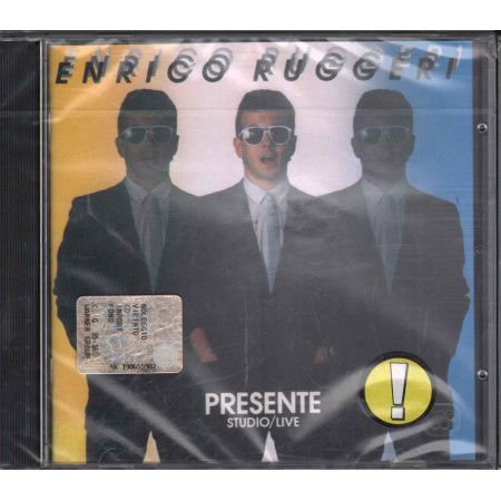 Enrico Ruggeri ‎CD Presente - Studio / Live - CGD ‎9031 70585-2 Sigillato