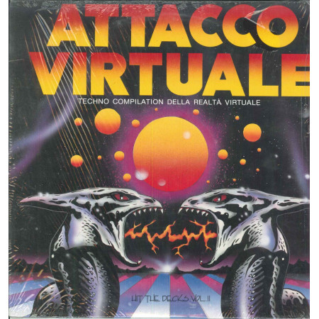 AAVV Vinile 12" Attacco Virtuale Techno Compilation Della Realta Virtuale Nuovo
