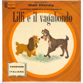 La Storia Completa E Le Canzoni Lilli e il Vagabondo Lp Vinile Disneyland Nuovo