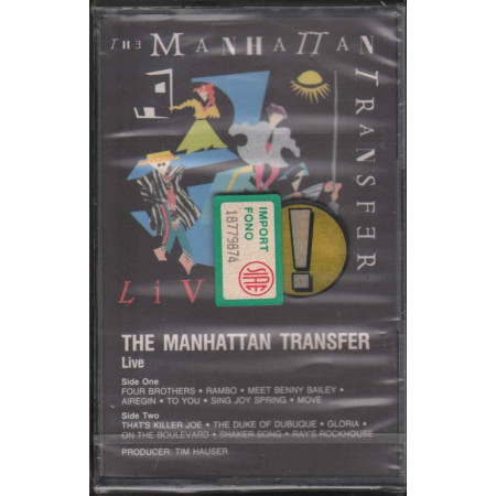 The Manhattan Transfer ‎MC7 Live / Atlantic 075678172342 Sigillata