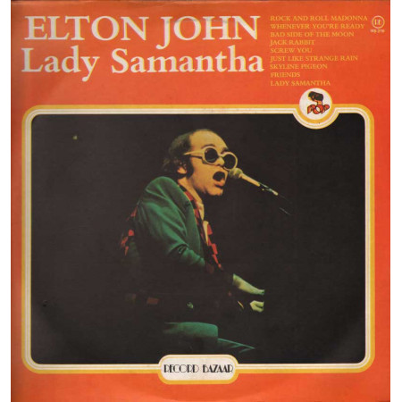 Elton John Lp Vinile Lady Samantha / Record Bazaar RB 219 Nuovo
