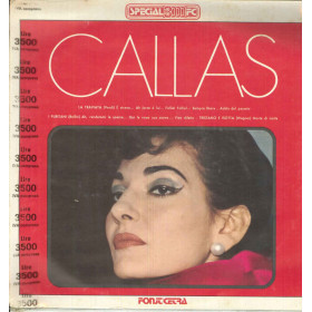 Maria Callas Lp Vinile Omonimo / Same - Fonit Cetra Special 3000 FC Sigillato