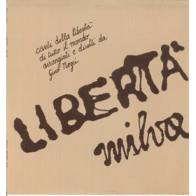 Milva Lp Vinile Liberta / Ricordi ‎SMRL 6172 Nuovo