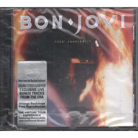 Bon Jovi ‎CD 7800 Fahrenheit / Mercury Island 06025-2736715-6 Sigillato