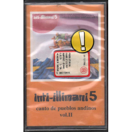 Inti-Illimani ‎‎MC7 Inti-Illimani 5 - Canto De Pueblos Andinos Vol II Sigillata