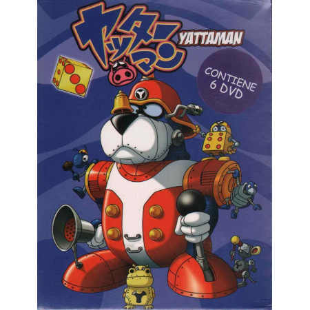 Yattaman Vol 3 Box 6 DVD Sasagawa Hiroshi Sigillato