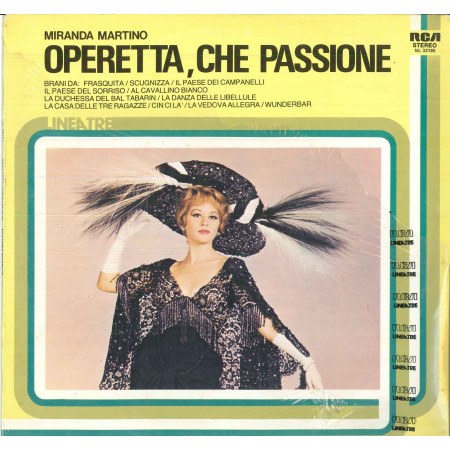 Miranda Martino Lp Vinile Operetta Che Passione RCA NL 33185 Linea TRE Sigillato