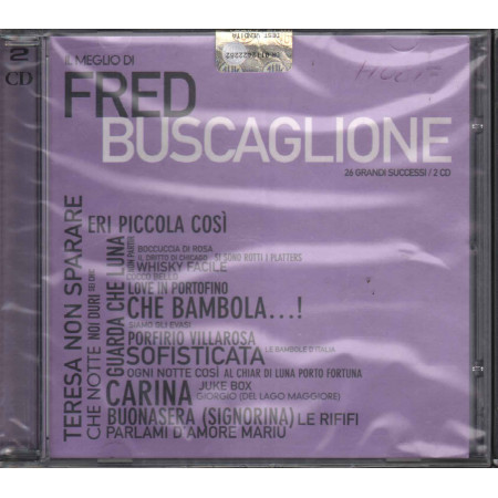 Fred Buscaglione ‎CD Il Meglio Di Fred Buscaglione / Edel ‎0206270 EIT Sigillato