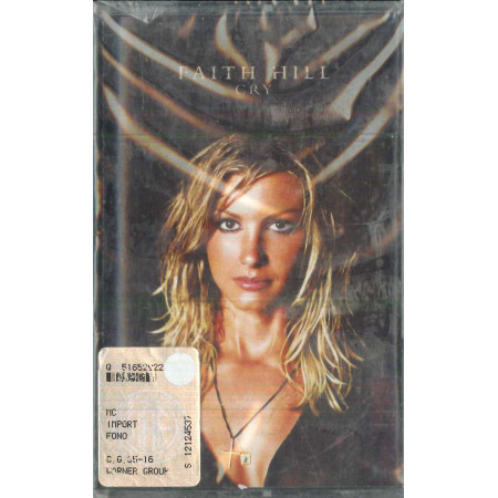 Faith Hill MC7 Cry / Warner ‎– 9362-48001-4 Sigillata 0093624800149