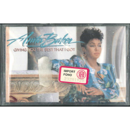 Anita Baker MC7 Giving You The Best That I Got / Elektra ‎– 960 827-4 Sigillata