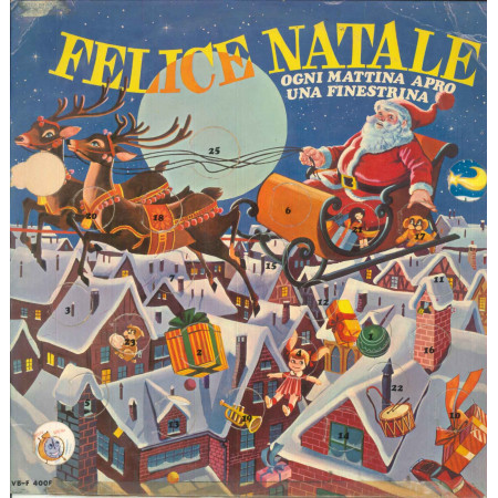 AAVV Lp Vinile Felice Natale Ogni Mattina Apro Una Finestrina / Vibraton Nuovo
