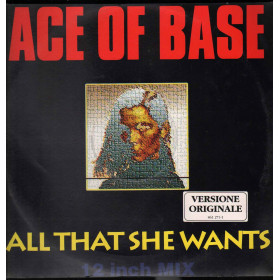 Ace Of Base ‎Vinile 12" All That She Wants /  Polydor ‎861 271-1 Nuovo