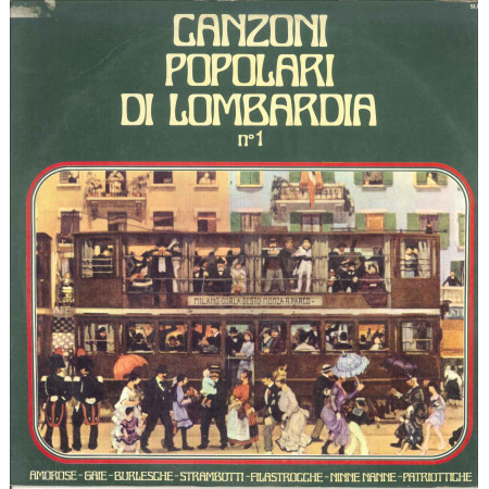 AAVV Lp Vinile Canzoni Popolari Di Lombardia N 1 / Signal SLP66 Nuovo