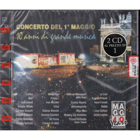 AAVV ‎CD  Concerto Del 1 Maggio - 10 Anni di Grande Musica / EMI Sigillato