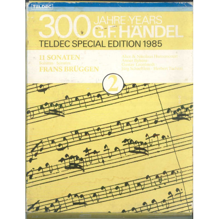 Handel MC7 Triosonates 6 Sonaten Four Blockflote And B.c / Wea 4.48222 MC