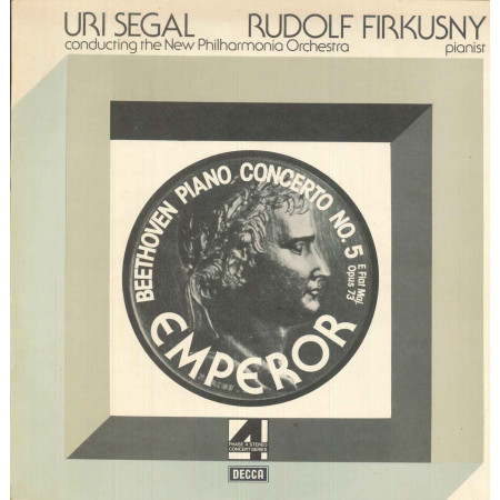U Segal / R Firkusny ‎Lp Piano Concerto No 5 E Flat Maj Opus 73 - Emperor Nuovo
