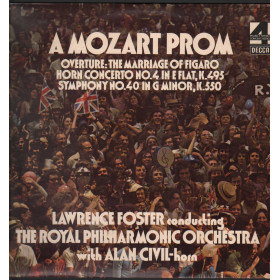 Mozart / Lawrence Foster / Alan Civil Lp A Mozart Prom / Decca Phase 4 Nuovo