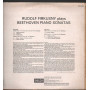 Rudolf Firkusny Lp Rudolf Firkusny Plays Beethoven Sonatas / Decca Nuovo
