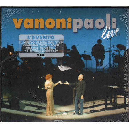 Vanoni / Paoli  2 CD Vanoni Paoli Live - Digipack Nuovo Sigillato 5099752048021
