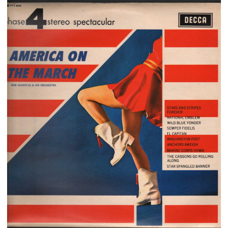 Bob Sharples & His Orchestra Lp Vinile America On The March / Decca Nuovo