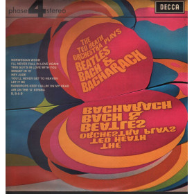 The Ted Heath Orchestra  Lp The Ted Heath Plays Beatles Bach & Bacharach Nuovo