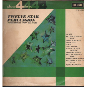 International Pop All Stars Lp Twelve Star Percussion / Decca  Phase 4 Nuovo